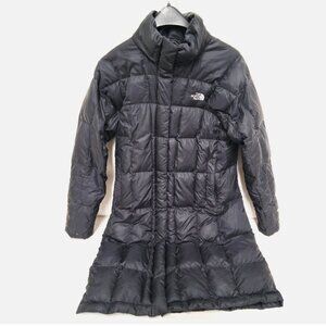 North Face Metropolis 600 Fill Goose Down Parka Long Puffer Coat Women S Black